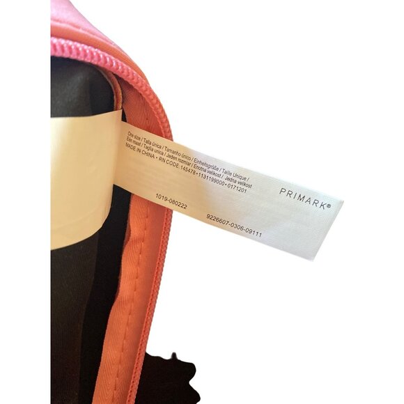 Minnie Mouse Striped Zip Top Pencil Case Bag - Picture 6 of 6